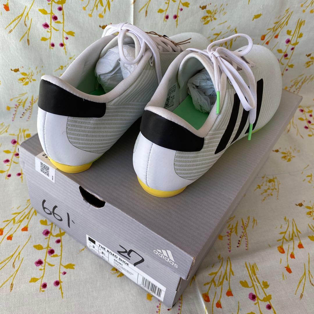 【新品】ADIDAS the road shoe eu42 2/3 27.0cm