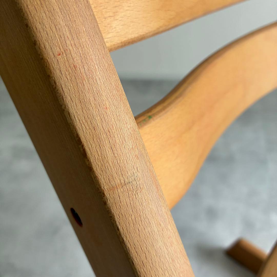 ストッケ　トリップトラップ　ベビーチェア　ビーチ材　無塗装