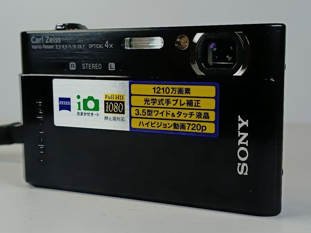 SONY Cyber-shot DSC-T900 コンデジ デジカメ ブラック