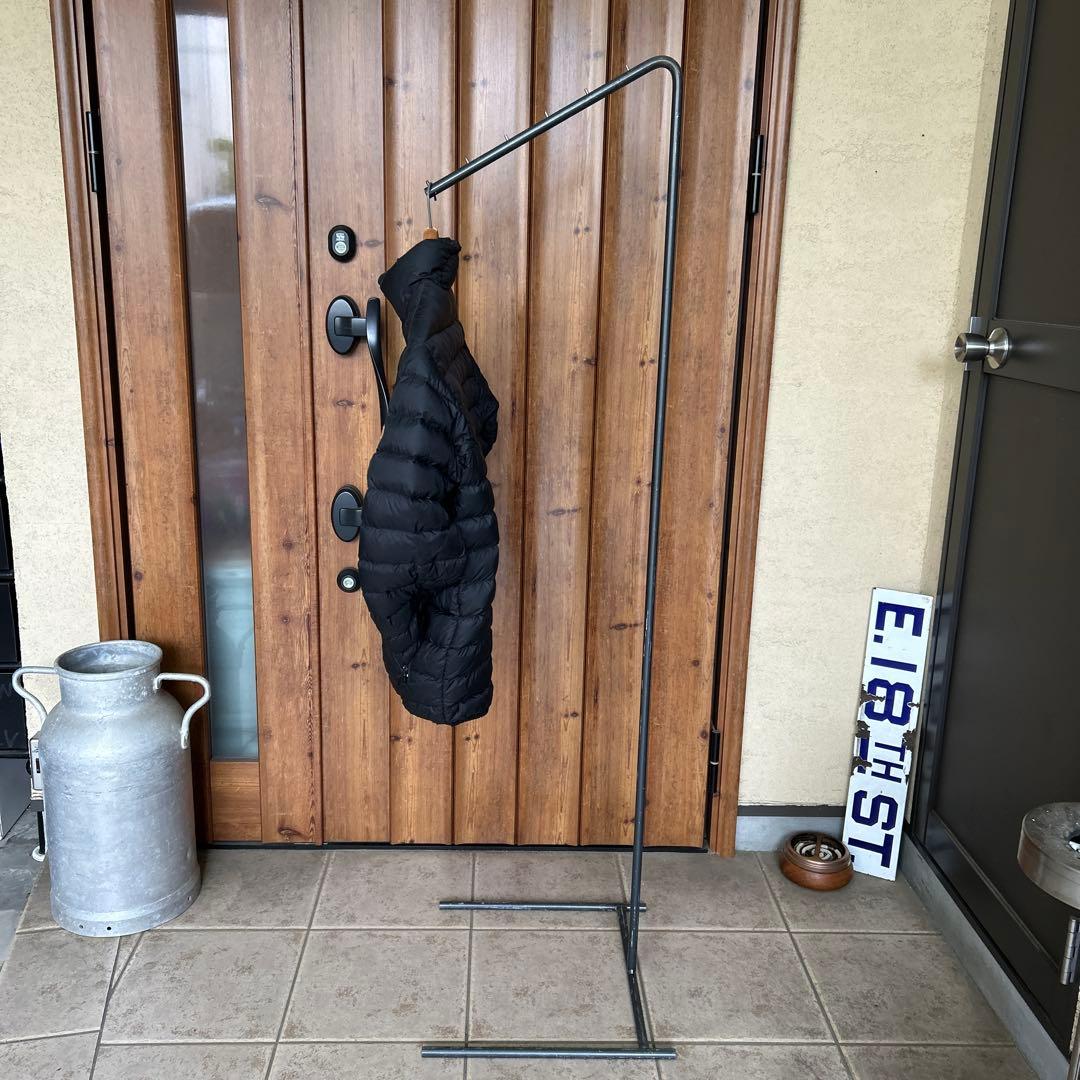 【ラスト1点】インダストリアル スラントハンガー アイアンラック シャビー 無骨