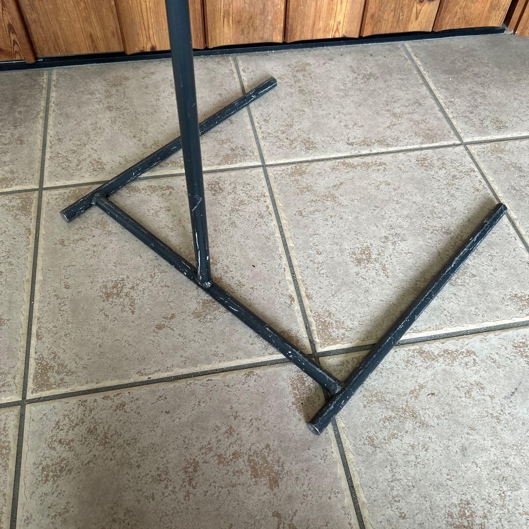 【ラスト1点】インダストリアル スラントハンガー アイアンラック シャビー 無骨