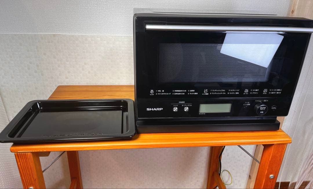 SHARP RE-WF184-B 電子レンジ 2450MHz 高出力 ブラック