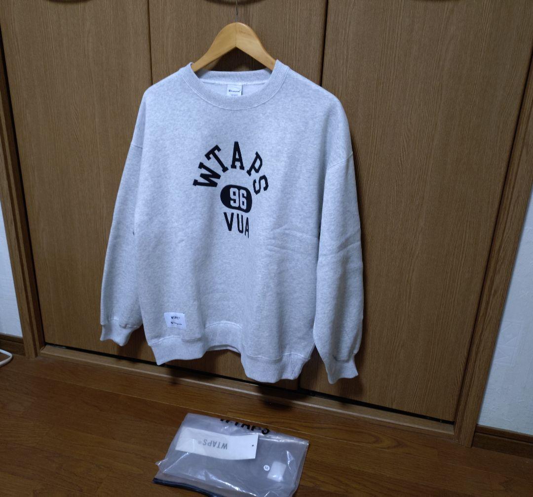 WTAPS×Championスウェット　M　ライトグレー