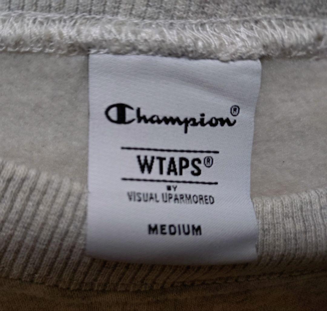 WTAPS×Championスウェット　M　ライトグレー