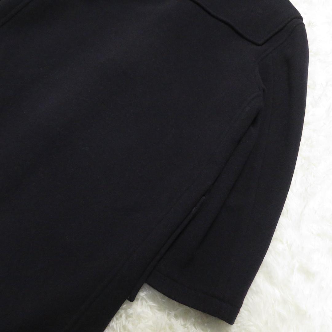 グローバーオール 英国製 ダッフルコート 濃紺 EUR44 ロング丈 ネイビー