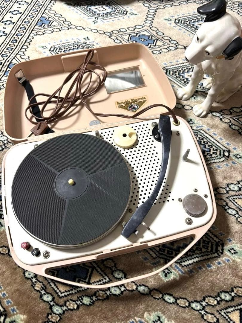 昭和レトロ Victor PE-4004 ポータブルレコードプレーヤー