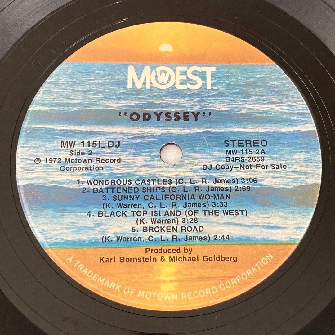 鬼レア US ORG PROMO ODYSSEY レコード LP オデッセイ