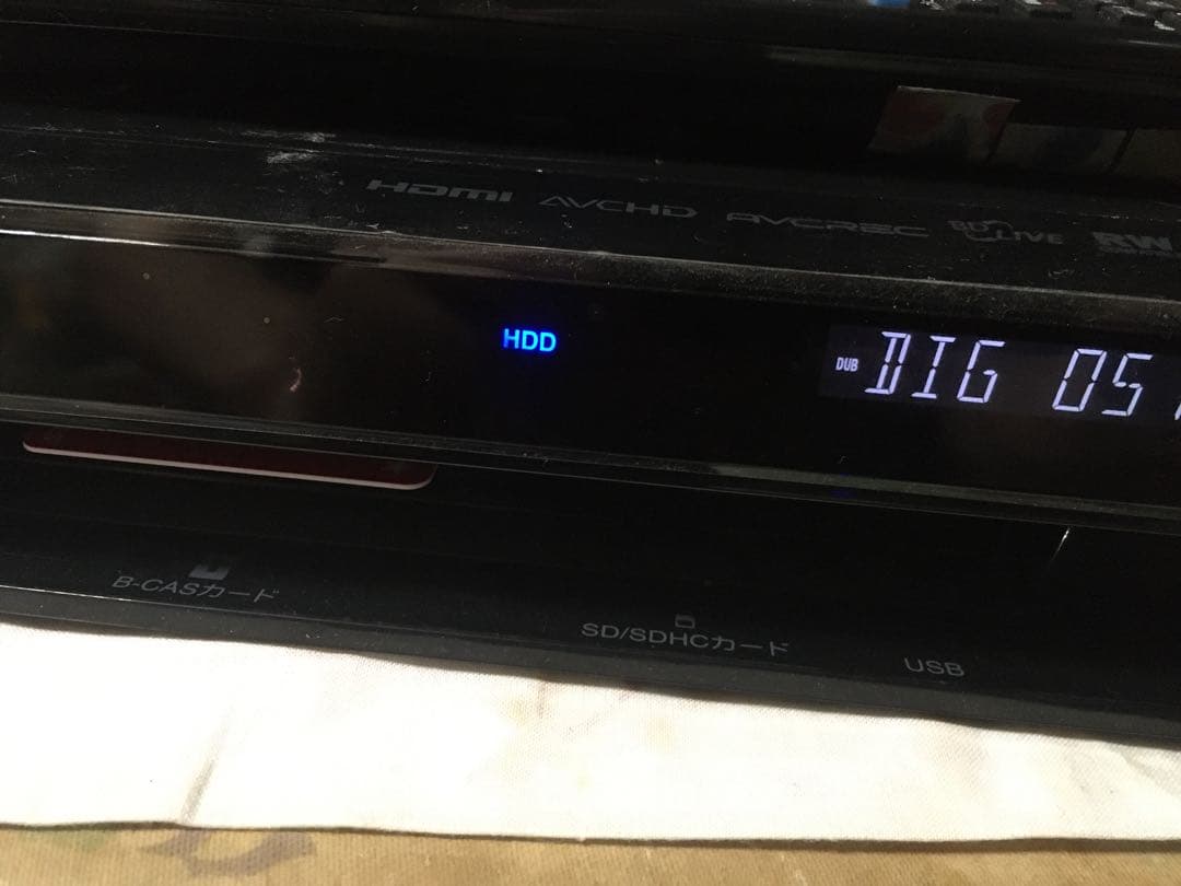 東芝REGZA D-BZ500の後継機HDD1TB W録画　すぐに使えるセット