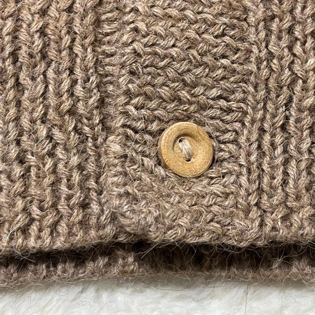 INCATEX アルパカ ニットベスト ペルー製 レトロ 子供柄 柄たくさん