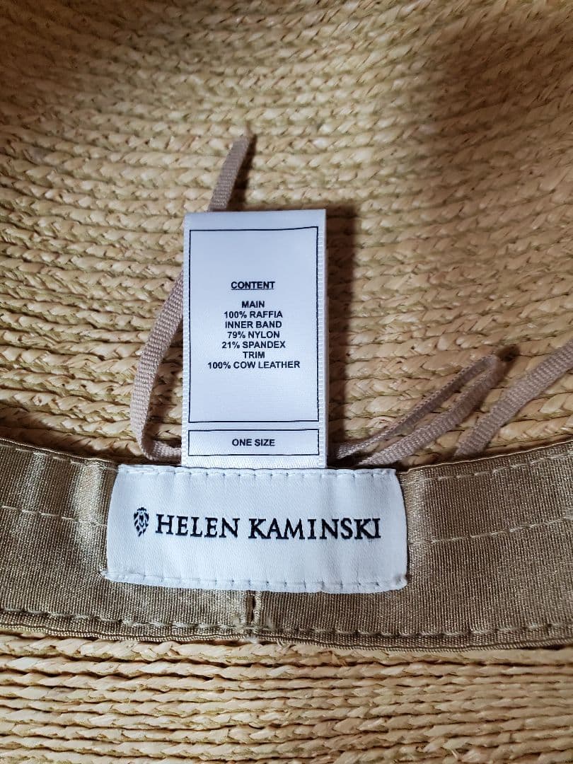 ヘレンカミンスキーBESA6ヘレンカミンスキーラフィア帽子ヘレンカミンスキー帽子