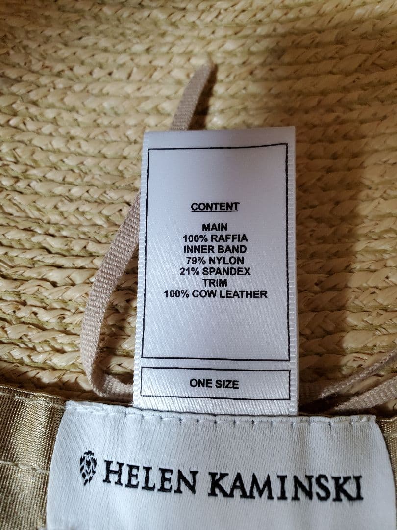 ヘレンカミンスキーBESA6ヘレンカミンスキーラフィア帽子ヘレンカミンスキー帽子