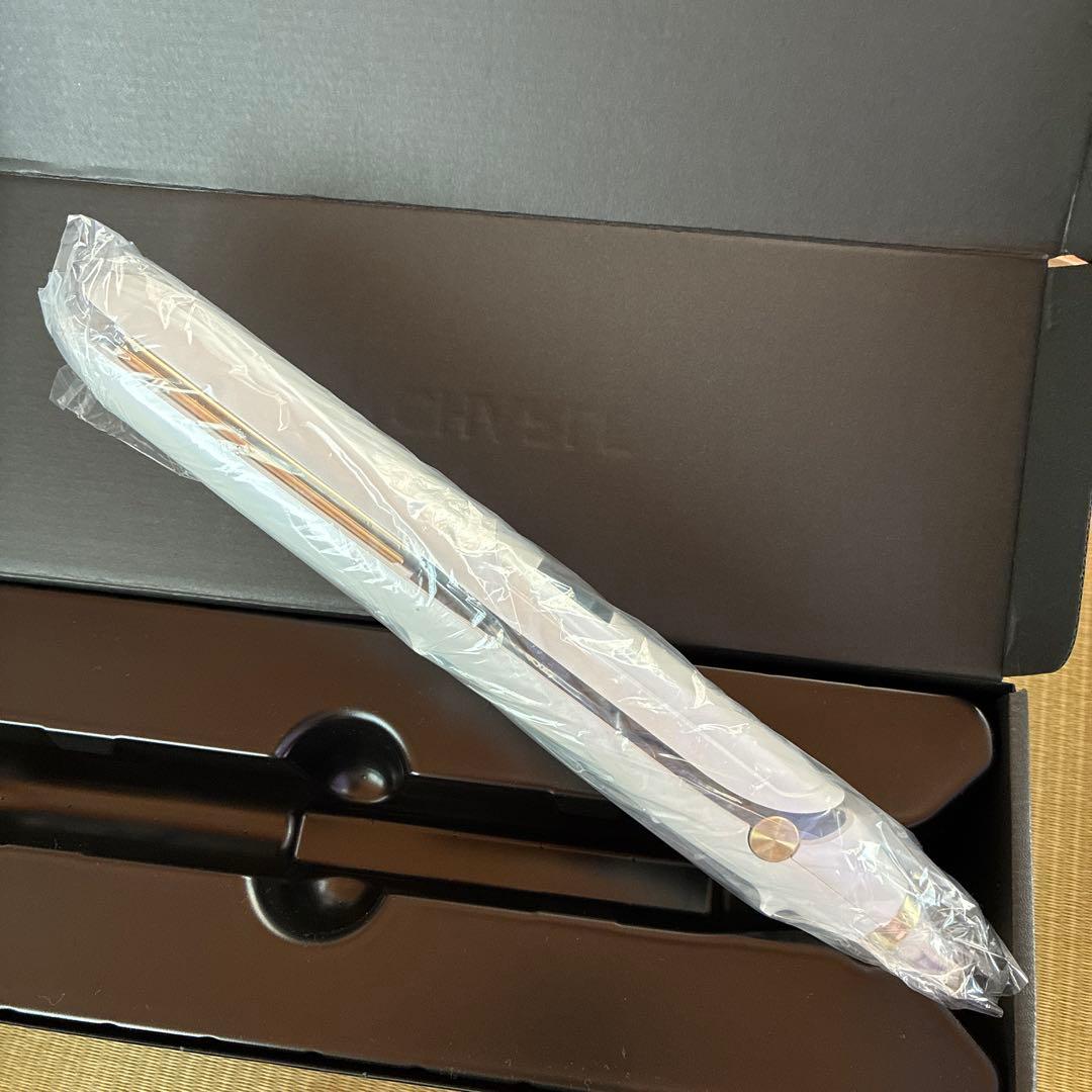 CHARLE ブラシ ヘアアイロン ホワイト