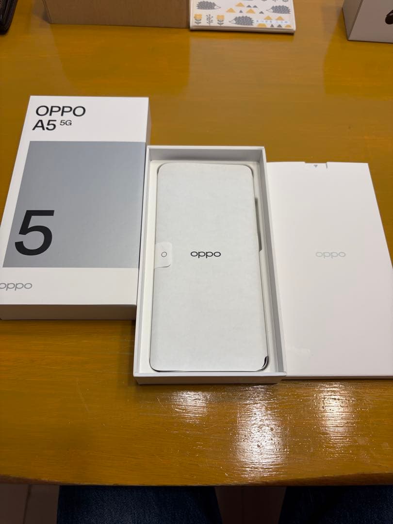 OPPO A5 5G 本体 NFC対応 ホワイト