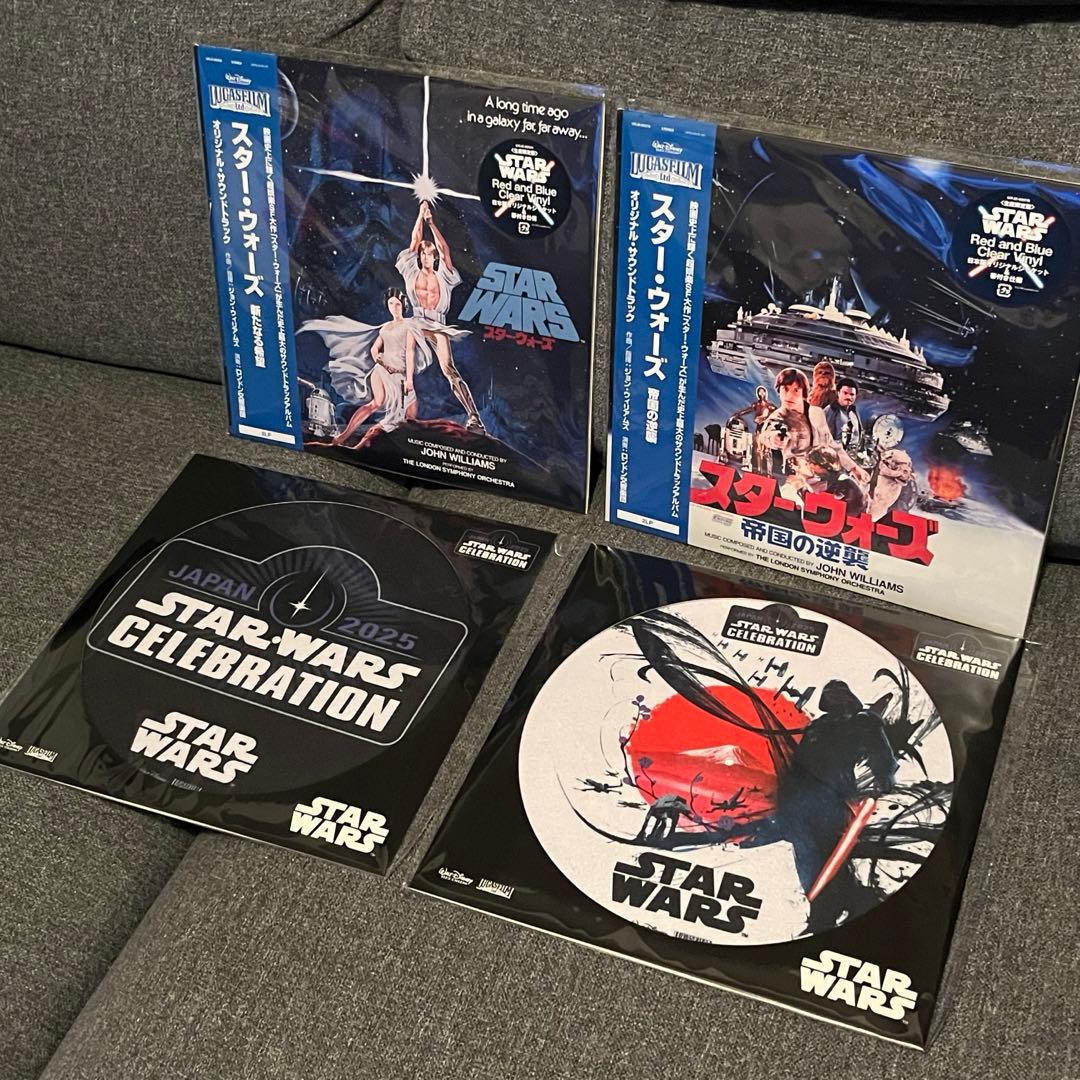 スターウォーズセレブレーション2025 会場限定レコード+特典スリップマット