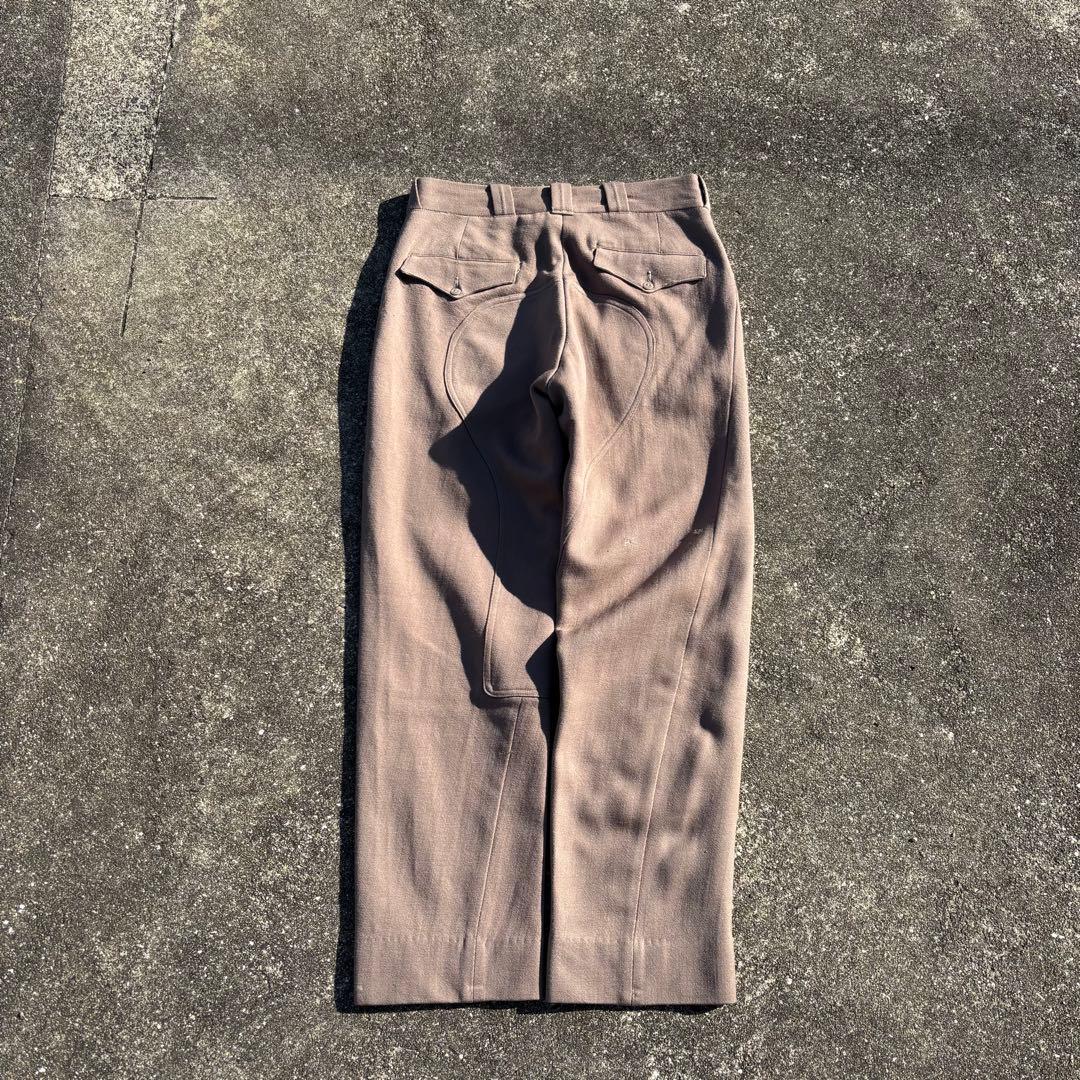 50s vintage HBARC ウールギャバ スラックス ウィップコード