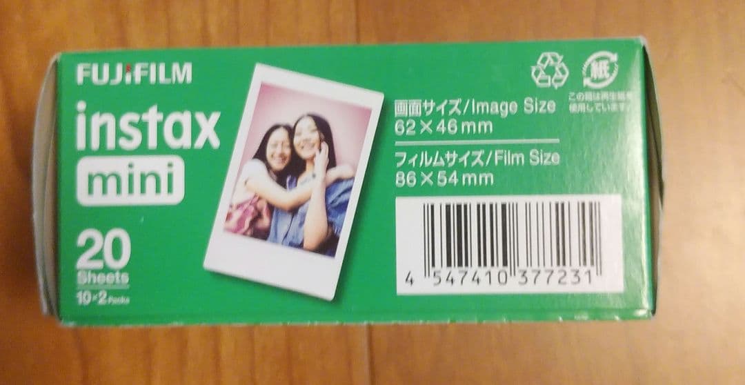 FUJIFILMinstax miniフィルム20枚×6箱=120枚 新品未使用