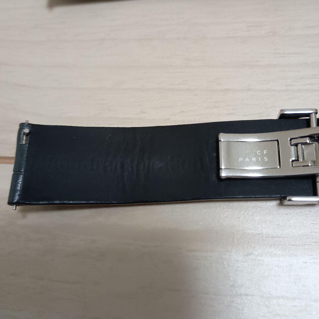 と*と様 ブラック グレー　腕時計用レザーベルト　2個セット