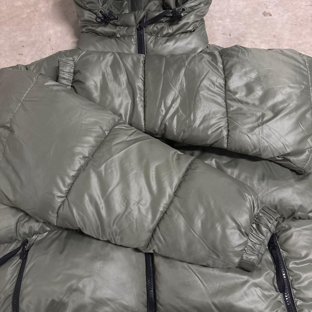 GAP フード付きダウンジャケット オリーブグリーン 最安値