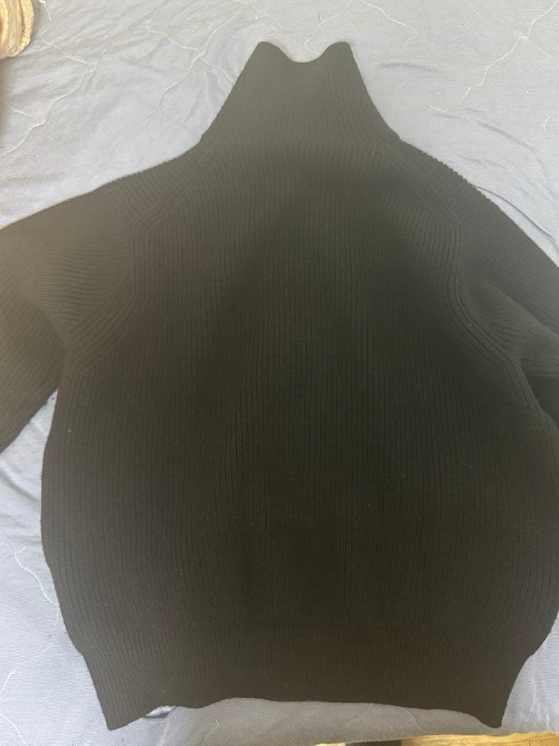 d*d様 YOKE 3/4 FRONT ZIP HIGHNECK RIB セータ