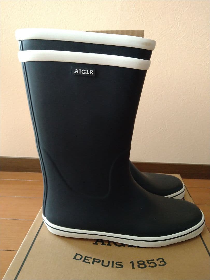 【Mikan】 MALOUINE BT ブラック 長靴・レインブーツ