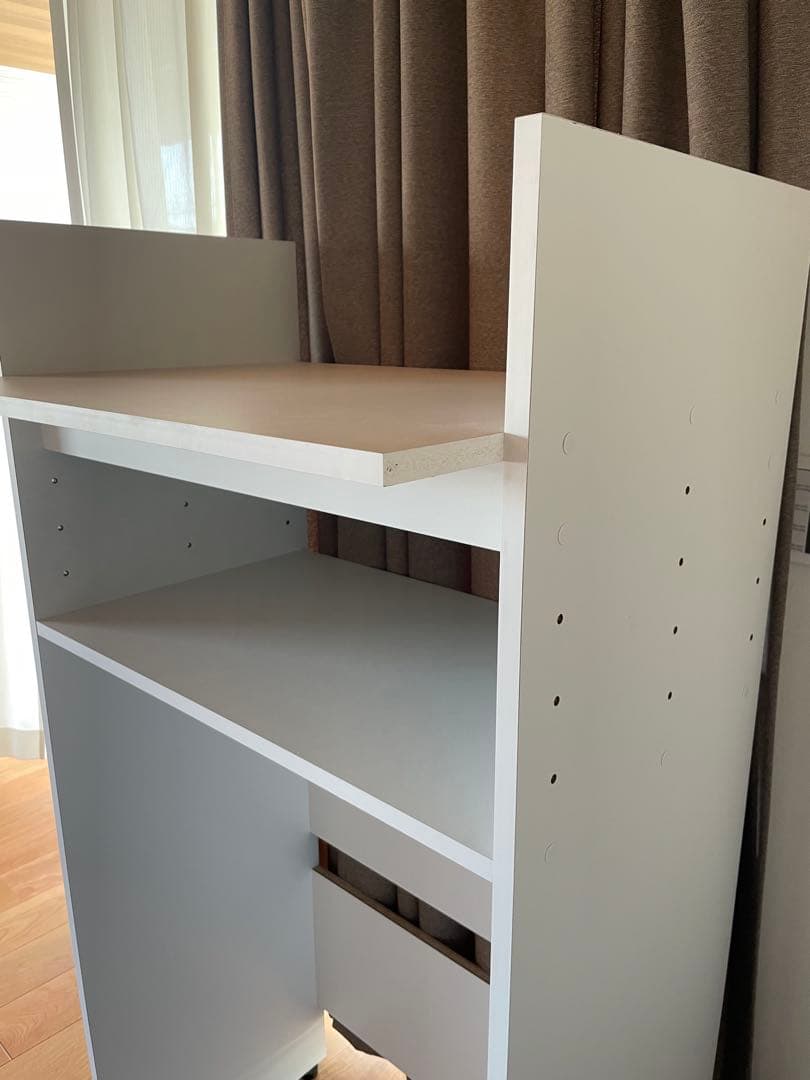 ディノス がっちり安定 造り付けのような乾燥機置き台