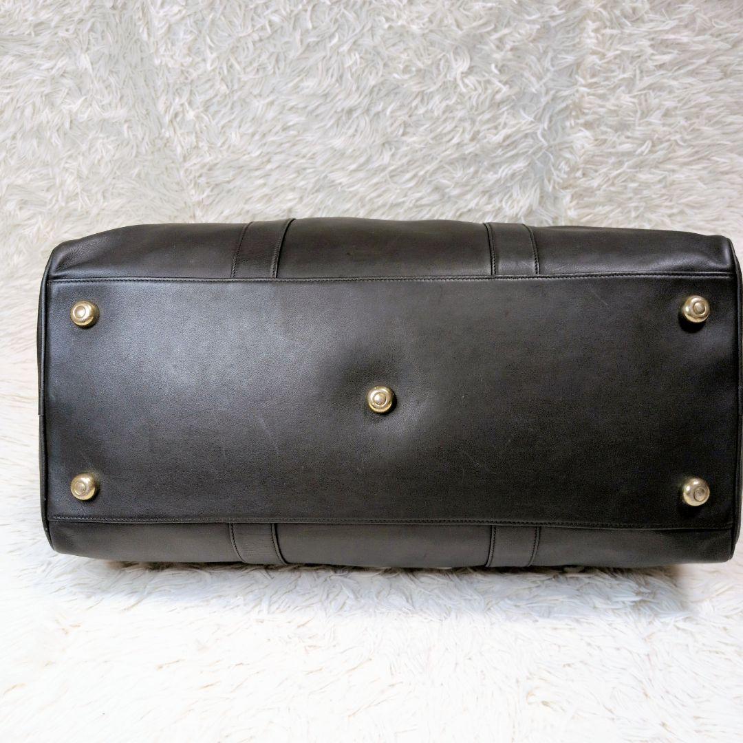 【希少】コーチ レクサス ボストンバッグ 2way レザー ブラック 0596