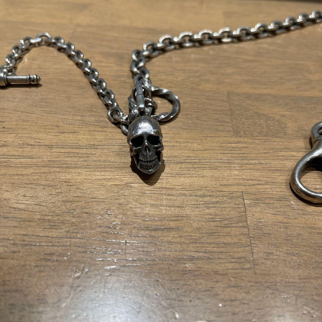 Nemesis ウォレットチェーン　シルバー　真鍮　ネメシス