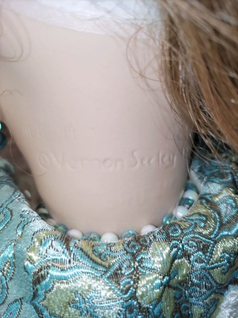 ブリュのお嬢様58センチ☆リプロ☆Vernon Seeley☆ビスクドール