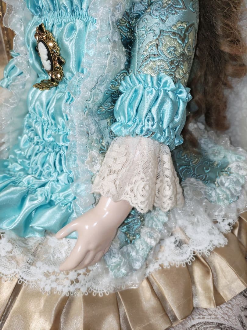 ブリュのお嬢様58センチ☆リプロ☆Vernon Seeley☆ビスクドール