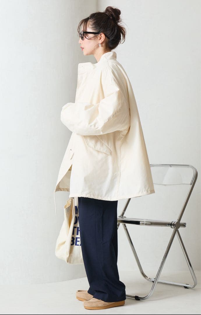 タグ付新品FREAK'S STORE M65ショートライナーモッズ オフホワイト