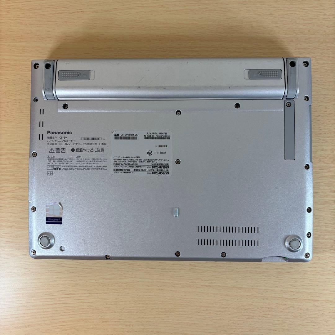 Panasonic CF-SV7 i5 SSD256GB 軽量