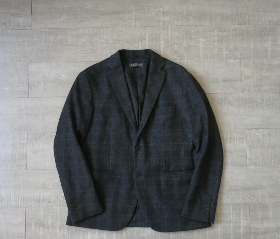 XL BEAUTY&YOUTH カシミヤ混 スーツセットアップ