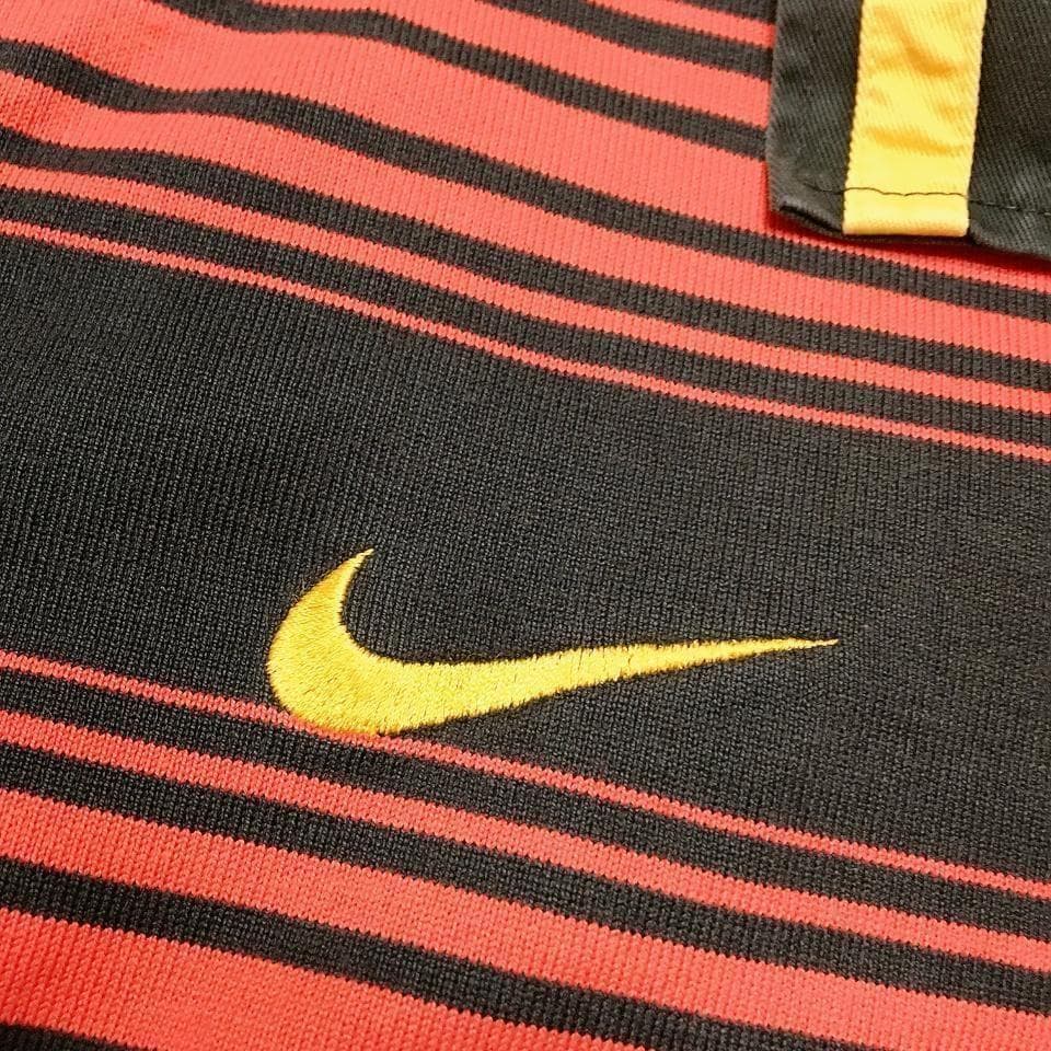 【希少】ナイキ ラガーシャツ 半袖 CRFU 入手困難 ヴィンテージ 90s S