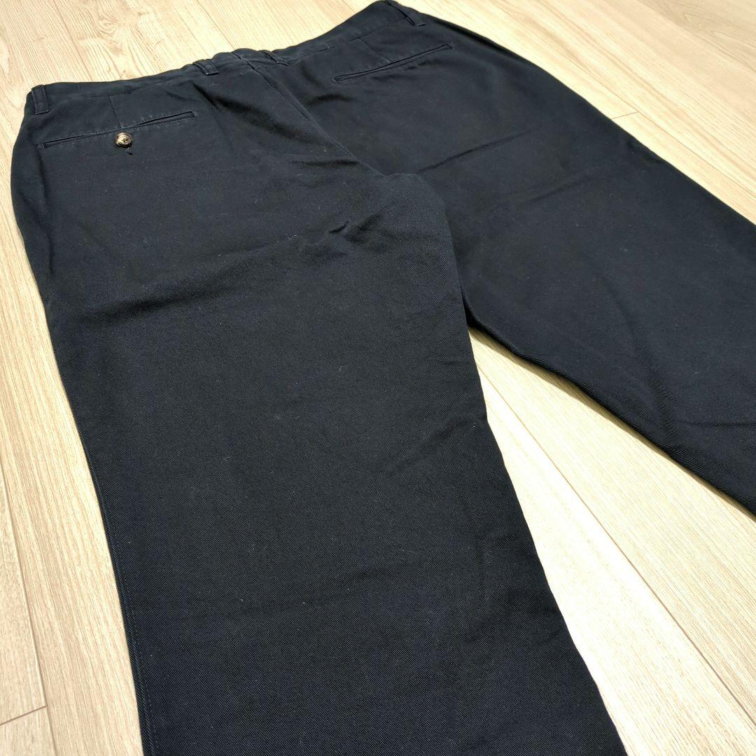 【美品】バーンストーマー ドレスチノパンツ トラウザー 日本製