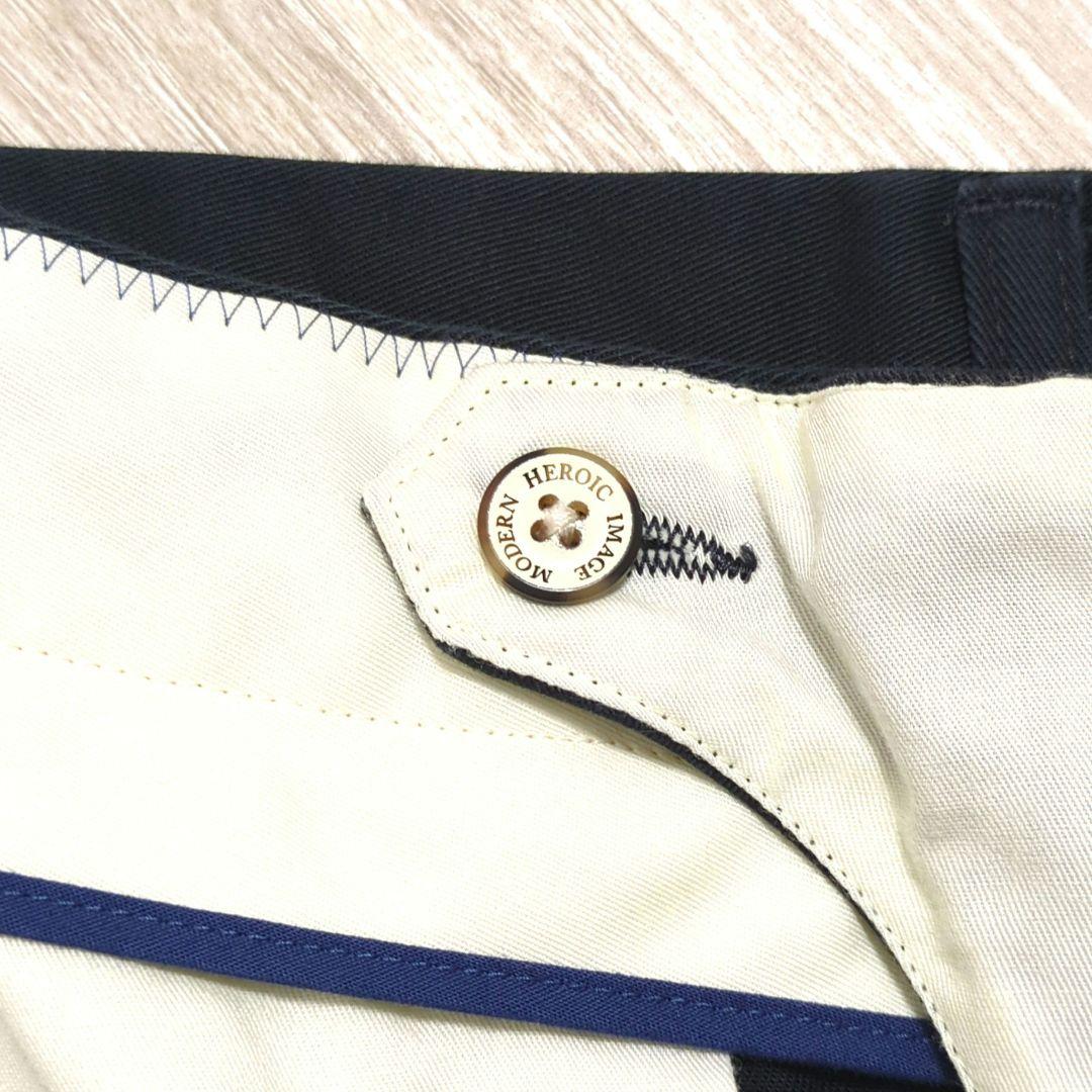 【美品】バーンストーマー ドレスチノパンツ トラウザー 日本製