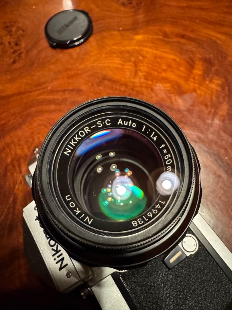 NIKOMAT FT 付属品有り、レンズ付き素人目美品