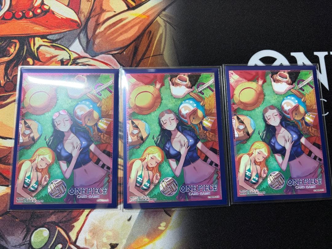 ワンピース トレーディングカードセット3枚