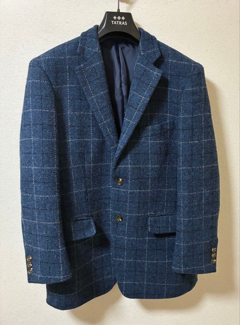 オックスフォードクラシック ハリスツィード テーラードジャケット