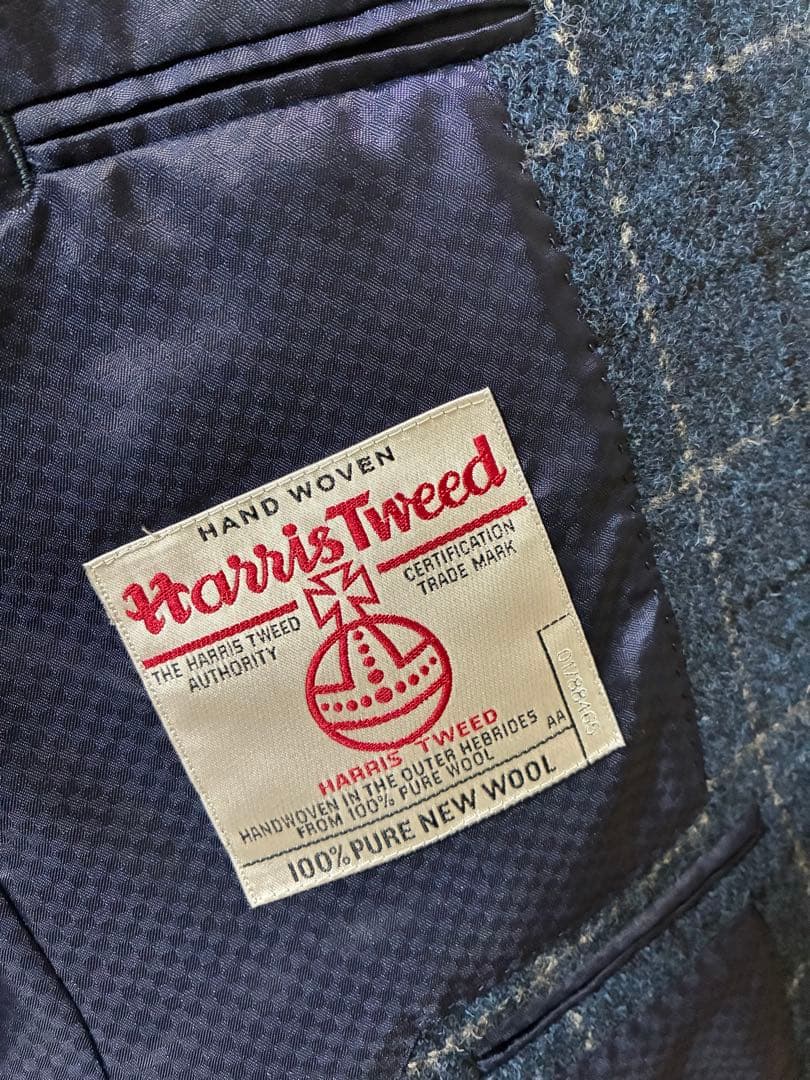 オックスフォードクラシック ハリスツィード テーラードジャケット