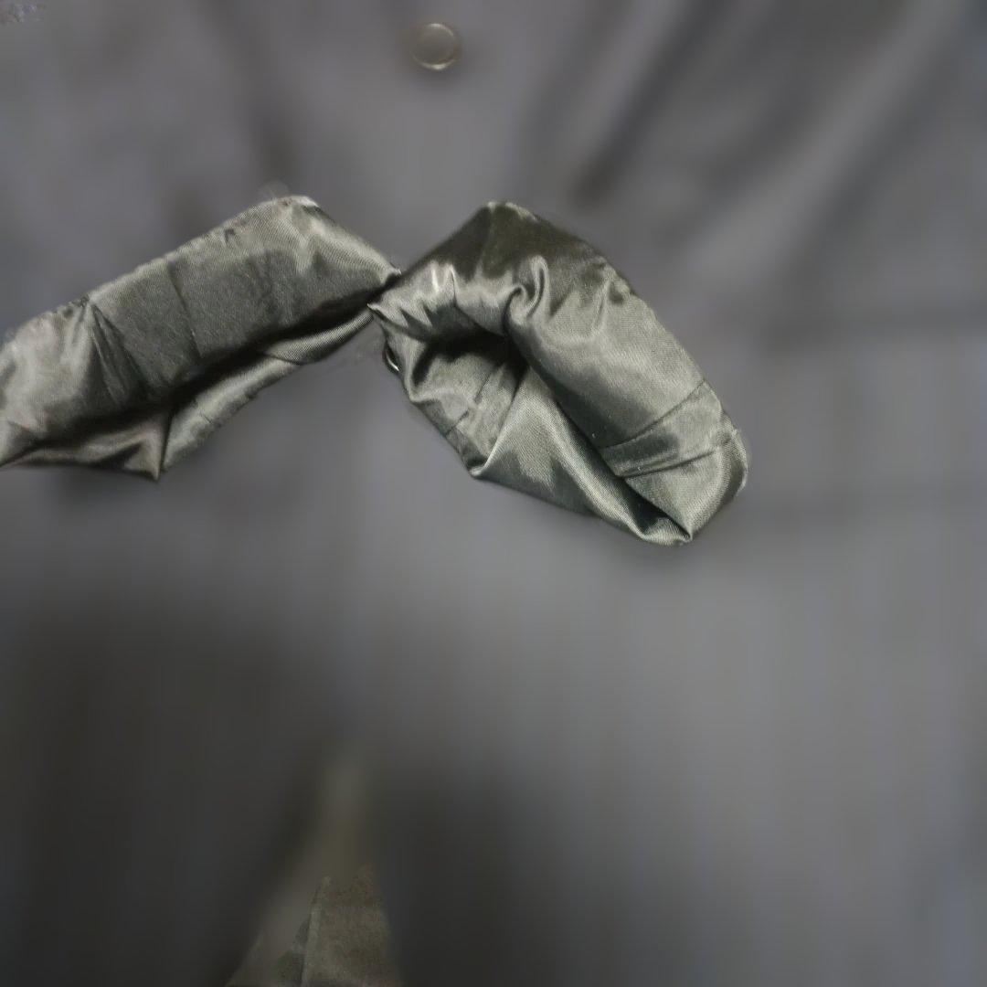 オーダースーツ　ストライプ　A7程度　デルフィノ　delfino