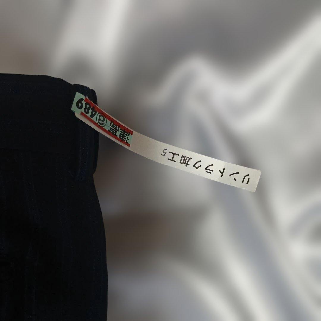 オーダースーツ　ストライプ　A7程度　デルフィノ　delfino