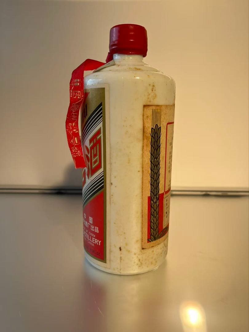 【未開栓】貴州茅台酒 マオタイシュ天女　五星麦　重量1009g 江滋貿易 中国酒