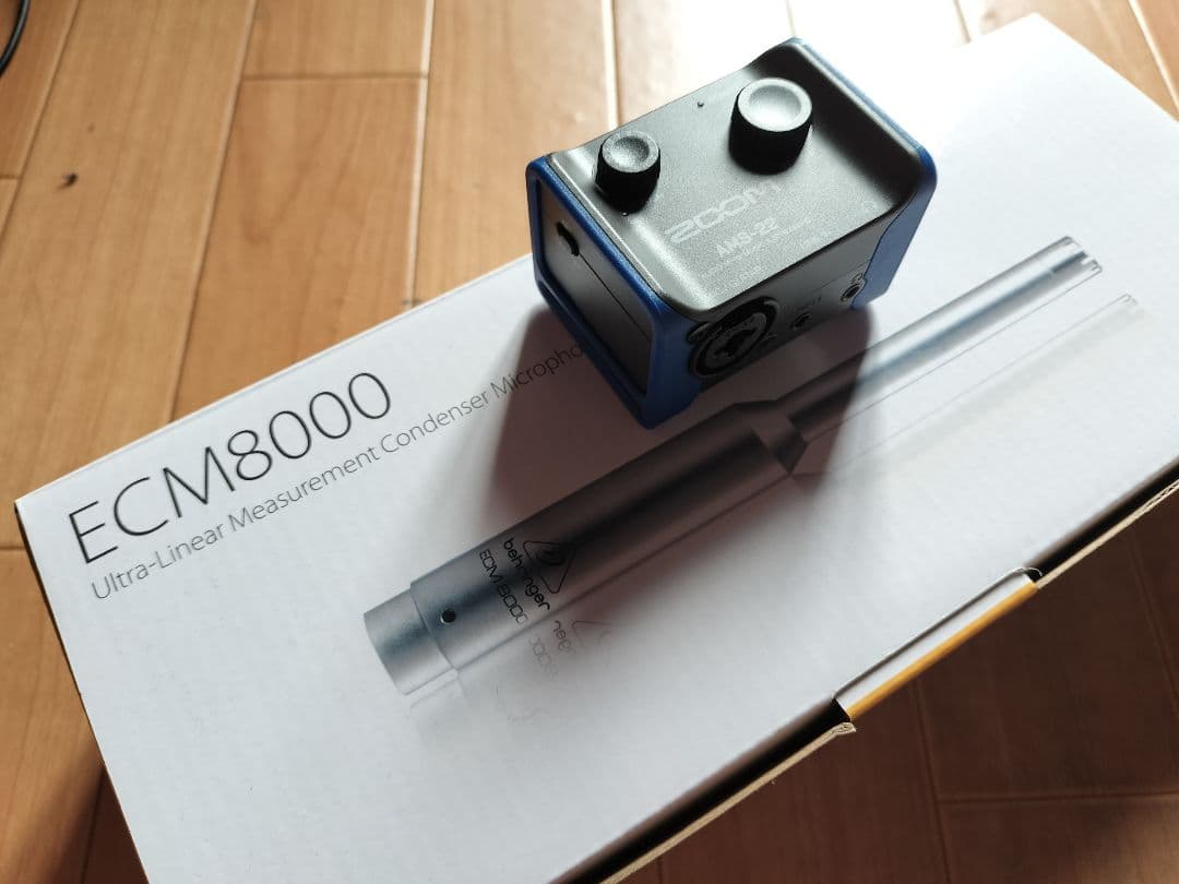 その他 behringer ECM8000 + ZOOM AMS-22