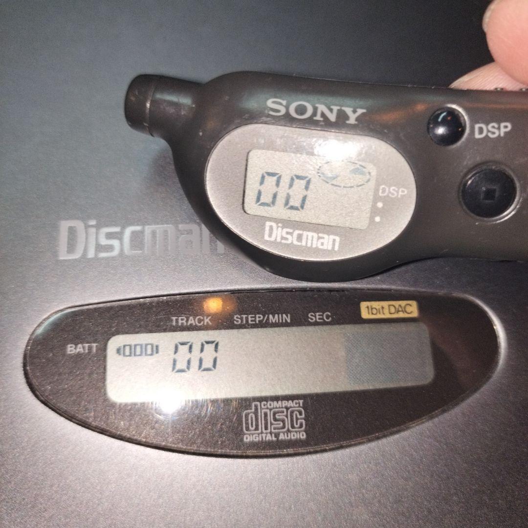 【ジャンク品】SONY Discman D-311 ポータブルCDプレーヤー