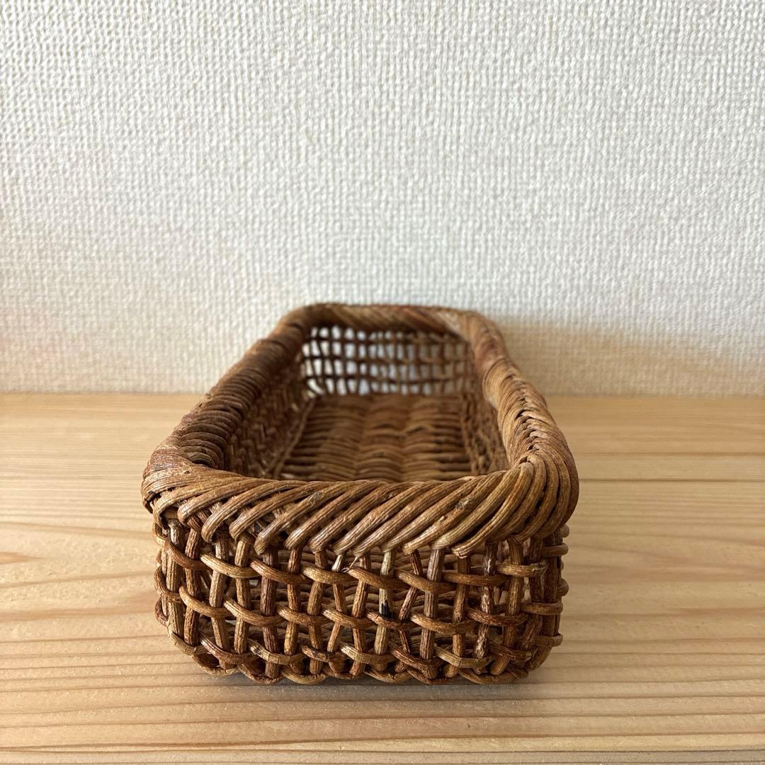 秋田県 あけび蔓細工 こだし編み カトラリーケース