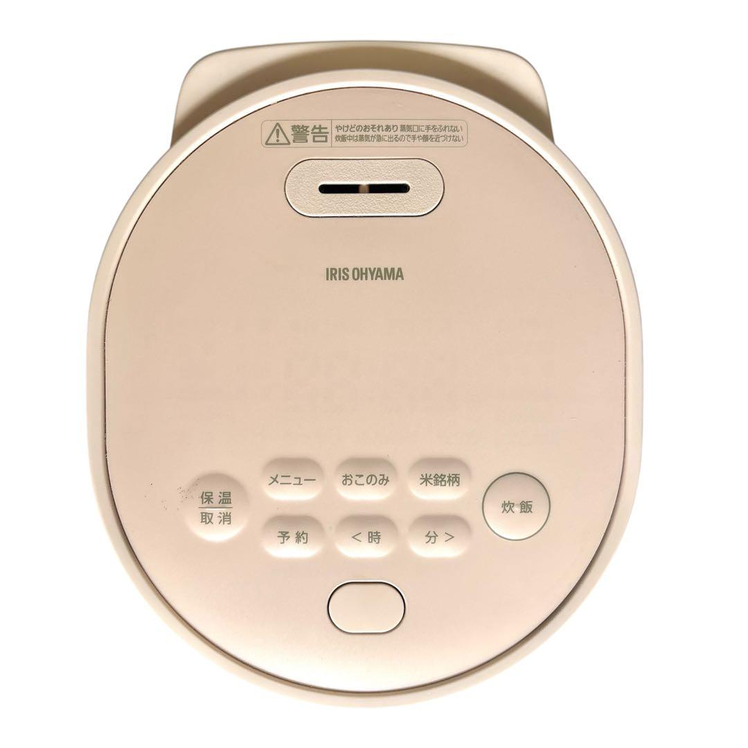 【美品】アイリスオーヤマ❤ジャー炊飯器 3合 自動調理メニュー 低温調理可能