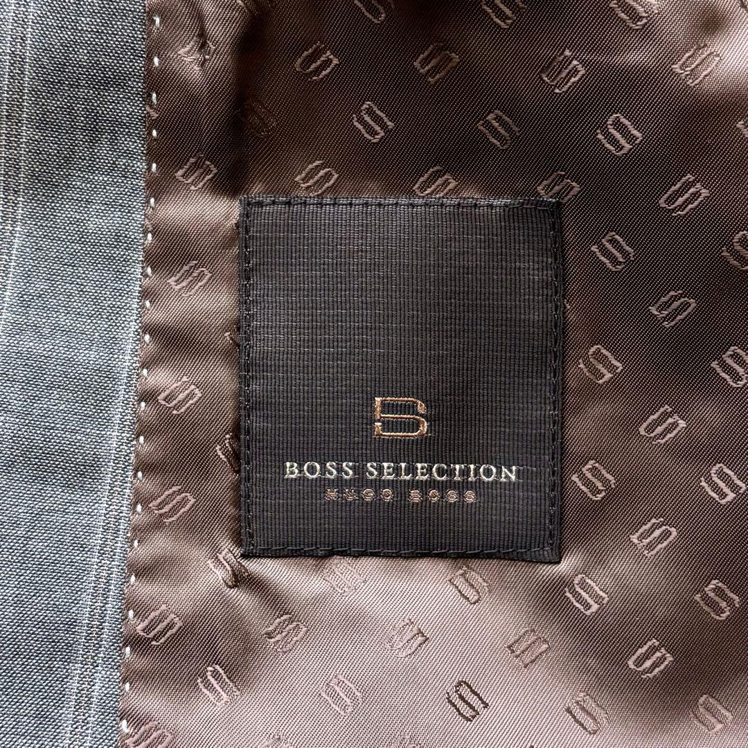 ヒューゴボス HUGO BOSS セットアップ スーツ 2B グレー 48