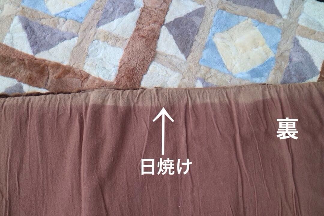 ムートンラグ・カーペット　180x180cm