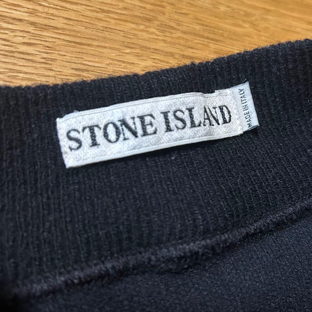 Stone  モックネック ニット ブラック XL グリーンエッジ