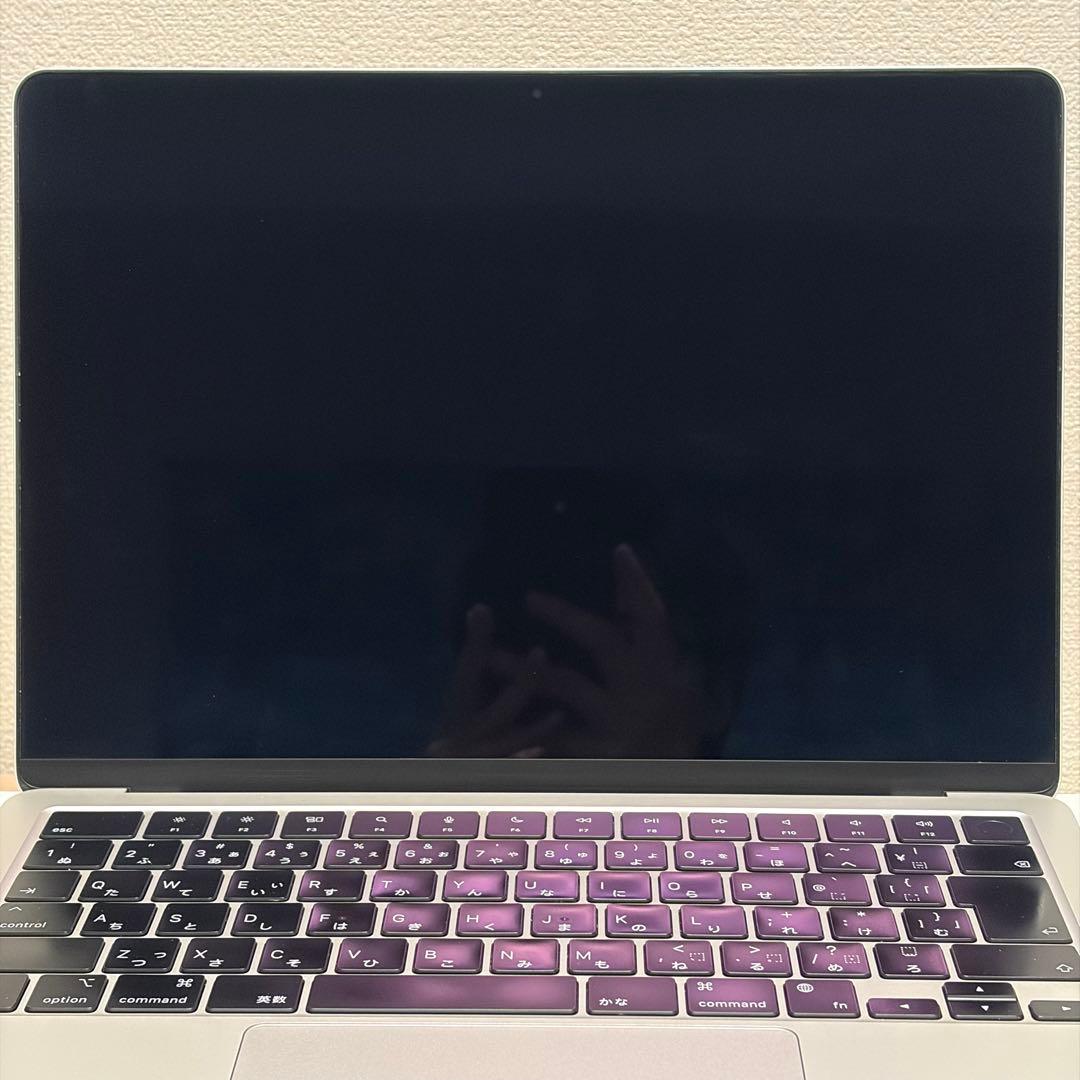 【超美品】MacBook Air M2 シルバー 16GB 512GB